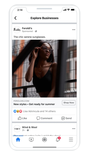 Meta廣告板位-FB 商家_品牌專區